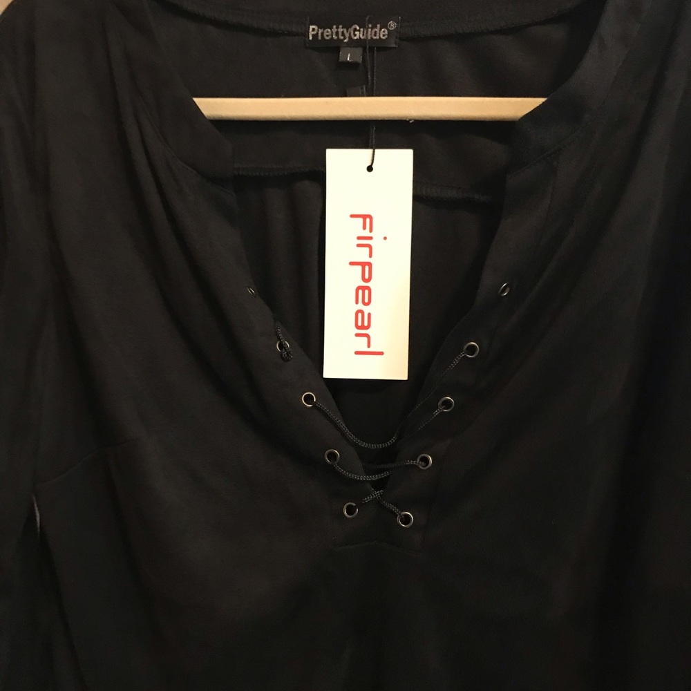 Black Long Sleeve Top